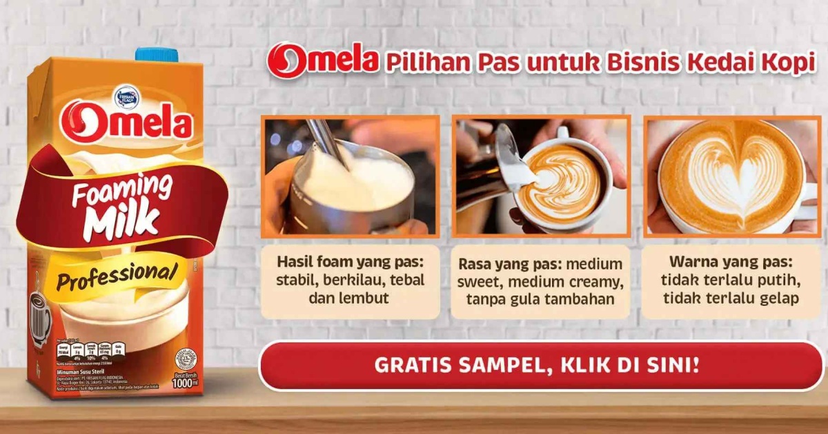 Informasi Produk & Cara Penggunaan Foaming Milk Omela