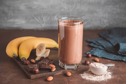 Banana Chocolate Milkshake - Omela