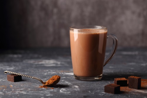 Minuman cokelat panas - Omela