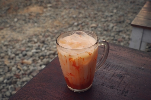 Iced Orange Thai Tea - Omela