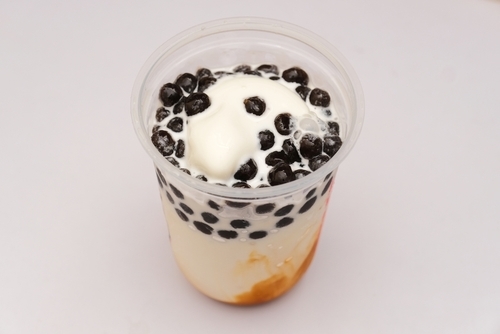 Resep Es Krim Vanila Topping Boba - Omela